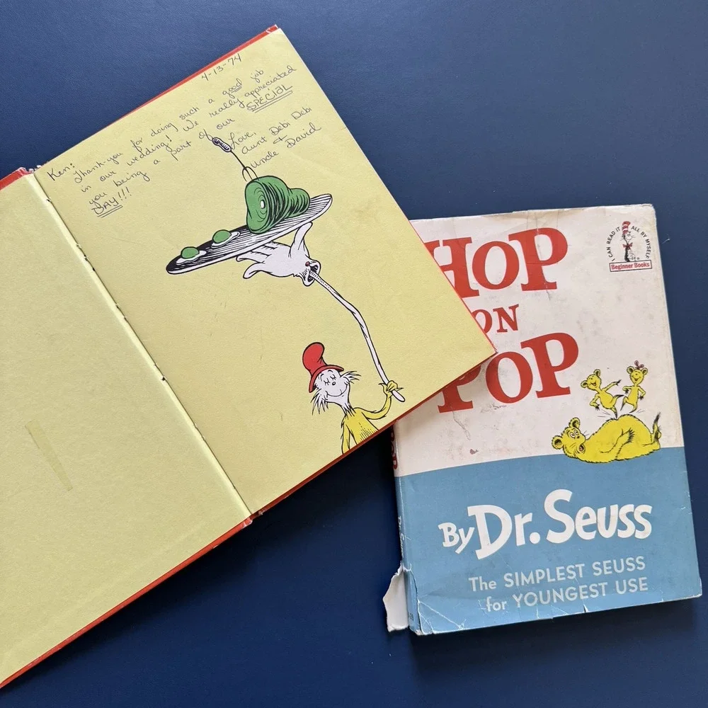 Dr Seuss The Cat in the Hat 1957 B-1 1st Edition Comes Back B-2 1958 Lot of 9